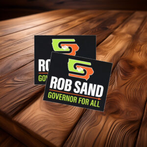 Rob Sand Governor for All 2026 Sticker