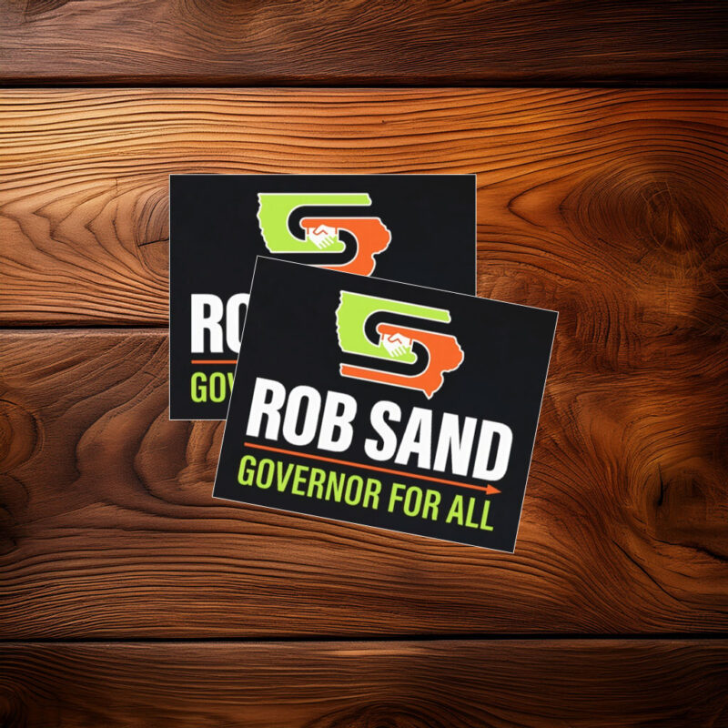 Rob Sand Governor for All 2026 Sticker