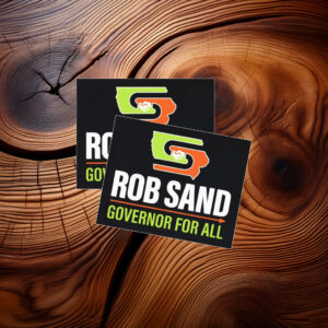 Rob Sand Governor for All 2026 Sticker