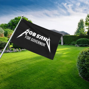 Rob Sand for Governor Bold Lightning Graphic Campaign Flag