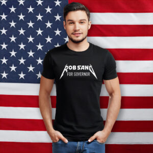 Rob Sand for Governor Bold Lightning Graphic Campaign Shirt