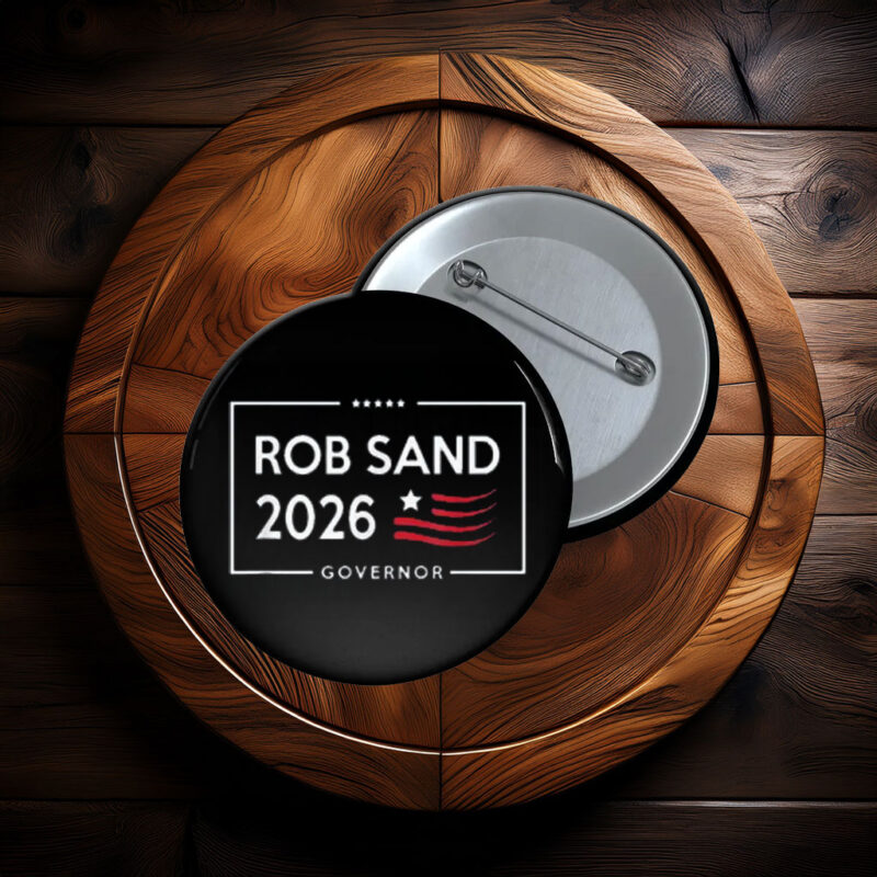 Rob Sand for Iowa Governor 2026 Button