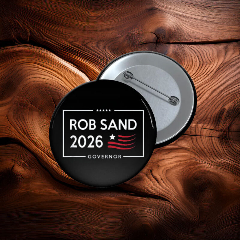 Rob Sand for Iowa Governor 2026 Button