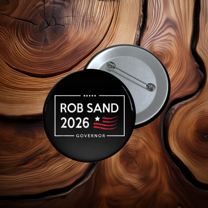 Rob Sand for Iowa Governor 2026 Button