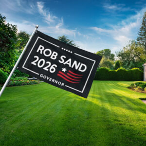 Rob Sand for Iowa Governor 2026 Flag