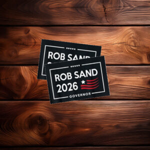 Rob Sand for Iowa Governor 2026 Sticker
